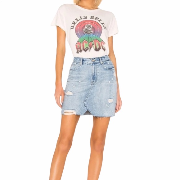 Free People Denim Hallie Skirt - Picture 3 of 3